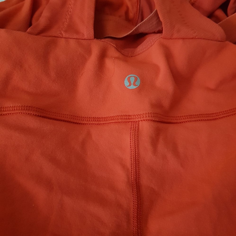 Lululemon Orange Scoop Me Up Tank